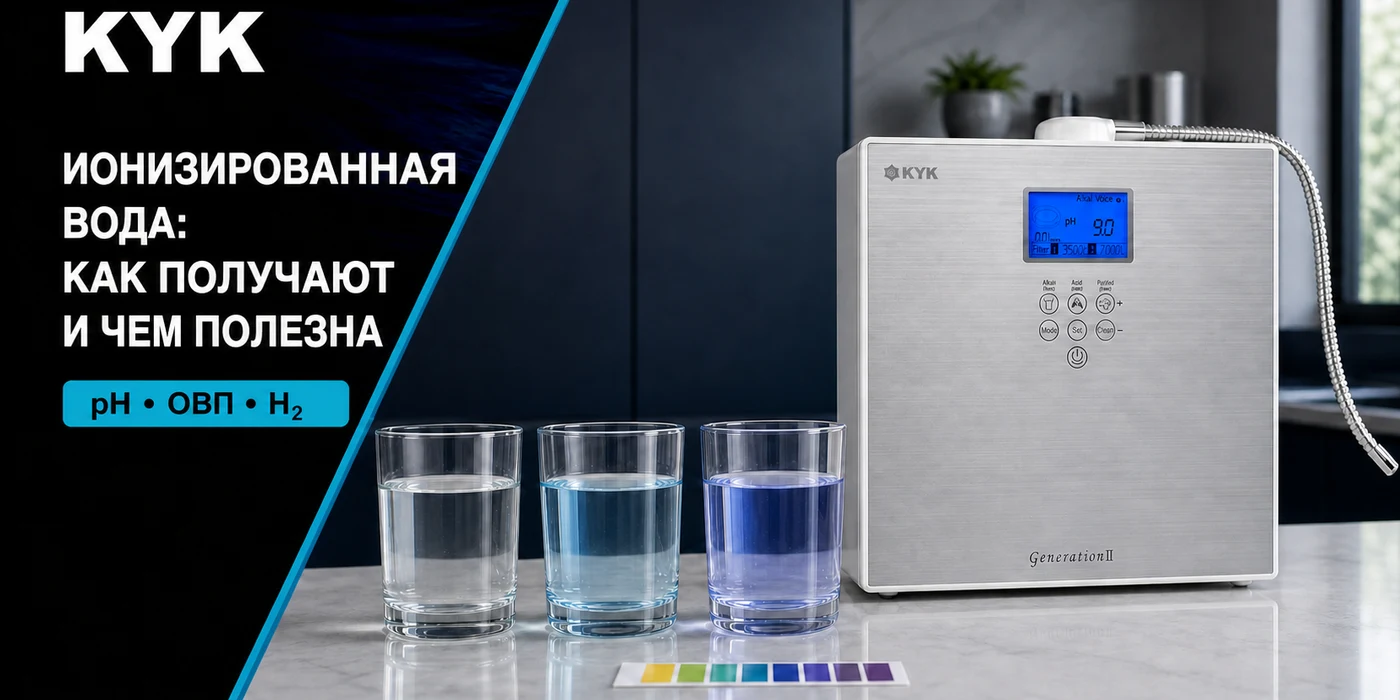 Ионизированная вода: что это, как её получают и чем она полезна